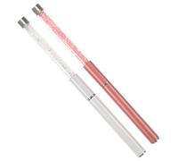 PENIKOKO 2 piezas Cepillos de Pestañas y Cejas Spoolie de con para Extensión de Pestañas Cepillo y Peine Natural para Maquillaje Profesional y Doméstico Colores y Rosa
