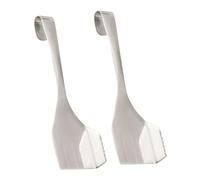 PENIKOKO 2 Piezas Cortador de Ángulo Recto Acero Inoxidable Cortador de Queso Compacto Multifunción para Cocina Resistente la Oxidación y Fácil de Limpiar para Hogar y Restaurantes
