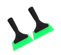 PENIKOKO 2 Piezas Rascadores para Película de Coche Espátulas de Vinilo Automotriz con Mango Ergonómico Herramienta Versátil para Film Automotriz y Limpieza de Superficies Color Verde