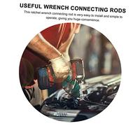 PENIKOKO 2 piezas Varillas de Extensión para Llave de Carraca Barras Conectores Duraderas para Llave Eléctrica y Manual Accesorios Prácticos para Taller y Hogar