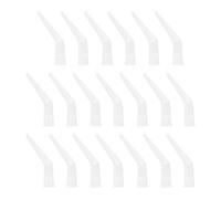 PENIKOKO 20 Piezas Boquillas Precisas para Calafateo con Extensión Aplicador de Punta Curva para Juntas Puertas Ventanas y Azulejos Kit de Herramientas para Acabado Sellador