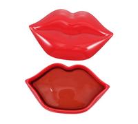 PENIKOKO 20 piezas Parche Labial Hidratante y Nutritivo Máscara de Noche para Labios Secos y Arrugados Film Labial Compacto Antienvejecimiento y Reparador Cuidado Intensivo para Mujeres