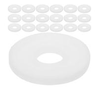 PENIKOKO 20 Unidades Almohadilla de Repuesto Redonda para Ambientador de Coche, Color Blanco, Material Plástico, Fácil Instalación y Compatibilidad Versátil para Uso en Automóvil