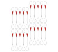 PENIKOKO 20 Unidades Dispositivo de Tracción de Cables de Acero y Plástico Diseño Ergonómico, Resistente al Desgaste para Tareas de Tendido de Cables y Agrupación de Múltiples Hilos