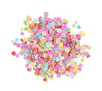 PENIKOKO 2000 piezas Frutas Decorativas para Uñas DIY Pegatinas de Frutas Variadas para de Uñas Accesorios Coloridos para Manicura y Manualidades