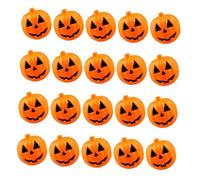 PENIKOKO 20piezas Cajas de Dulces de Calabaza de Plástico Unidades Minicalabazas para Halloween para Repartir Golosinas Fiestas Recuerdos Festivos