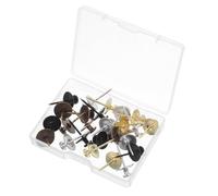 PENIKOKO 25 Clavos Para Colgar Cuadros: Clavos De Doble Cabeza De Aleación De Zinc - Chinchetas Para Tableros De Corcho, Organización De Oficina Y Proyectos De Manualidades.