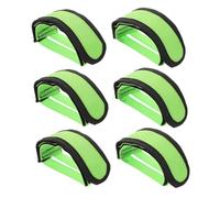 PENIKOKO 3 Pares Correas para de Bicicleta Ajustables Nylon Antideslizante para Bicicletas de Ejercicio Cintas para Pies Accesorios y Compacto para Ciclismo