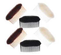 PENIKOKO 3 Peines Esponjosos Para El Cabello Pinzas Para Moño Herramienta Para Volumen Al Cabello Para