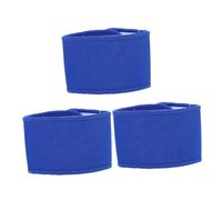 PENIKOKO 3 Piezas Brazaletes de de Fútbol Elásticos Bandas Deportivas Ajustables para Equipo Señal Distintiva para Líderes Partidos