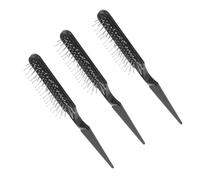 PENIKOKO 3 piezas Cepillo para Cabello Profesional con Punta de Ratón para Secar y Teñir para Pelucas y Cuidado del Cabello Mango Ergonómico