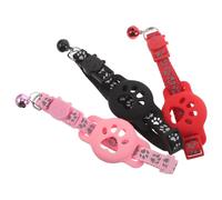 PENIKOKO 3 Piezas Collar Protector para Tracker de Mascotas Collar Reflectante con Campana para Gatos y Cachorros Banda Suave y Segura para Localizador Aumenta Visibilidad Nocturna y