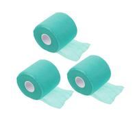 PENIKOKO 3 Piezas de elástica deportiva cinta de espuma cinta pre-envoltura deportiva pre-envoltura atlética atlética preenvuelta esponja Verde