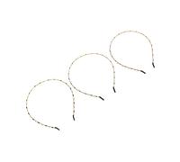 PENIKOKO 3 Piezas Diademas Finas de Imitación Cristal con Brillantes para Mujer Accesorios de Pelo Chispeantes Negro Verde y Púrpura para Bodas y Fiestas Elegantes