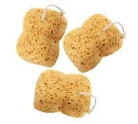 PENIKOKO 3 Piezas Esponja Profunda Natural de Panal Exfoliación Baño para Forma con de Limpieza Suave Diario Corporal y para Uso Ducha