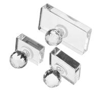 PENIKOKO 3 Piezas Herramienta para Prensar Maquillaje Molde Compacto para Sombras Rubor Cejas y Iluminador Diseño Portátil para Presionar Polvo con Uniforme y Acabado