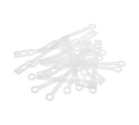 PENIKOKO 35 piezas Banda Elástica Transparente para Rizo Espiral Unidades Accesorio para Barra Permanente de Peluquería Diseño Exterior Interior para Fijación Segura y Cuidado del Cabello