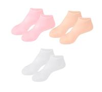 PENIKOKO 3Pares Calcetines Hidratantes Mujeres Respetuoso Cuidado de Pies Secos y Agrietados Perfectos y Casa
