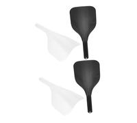 PENIKOKO 4 Faciales Para Peluquería, Faciales Reutilizables Para Cortes De Pelo Y Maquillaje, Para Peluquerías Y Barberías.