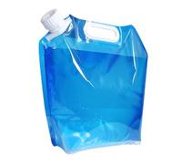 PENIKOKO 4 Piezas Bolsa de Agua Portátil Contenedor de Gran Capacidad para Camping y Actividades al Aire Resistente y Ligera Transparente y Azul