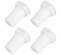 PENIKOKO 4 Piezas Boquilla de Silicona para Botella de Agua Blanca Válvula Mordida Repuesto Compatible con Brita Fácil Limpieza Transparente y Resistente para Senderismo y Camping Pack de