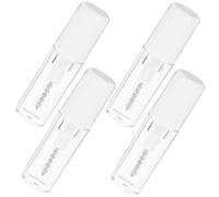 PENIKOKO 4 Piezas Gel Transparente para Cejas Fijador Ligero y Resistente al Sudor para Mujeres Gel de Laminado y Maquillaje Fórmula para Piel Sensible para Salón y Uso Diario