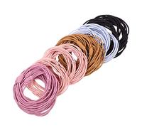 PENIKOKO 40 piezas Gomas Pelo Elásticas para Mujer Bandas y Pulseras de Pelo Resistentes y Suaves Sujetan Firmemente sin Dañar para Uso Diario y Actividades Deportivas