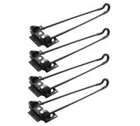 PENIKOKO 4piezas Patas de Mesa Plegables de Metal Patas de Horquilla para Escritorio Accesorio Multifunción para Cocina o Jardín