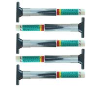 PENIKOKO 5 Piezas Calibradores de Profundidad para Neumáticos Medidor Codificado por Colores para Ruedas de Coche y Motocicleta Herramienta Portátil y Precisa para Inspección y