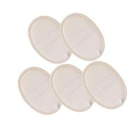 PENIKOKO 5 piezas Pads de Ducha Exfoliantes Naturales Esponjas Vegetales Lufa para Baño y Limpieza Corporal Accesorio Profesional para Cuidado Diario de Piel y Renovada
