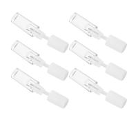 PENIKOKO 6 Piezas Gel Fijador Transparente para Cejas Gel Peina Cejas Duradero y Resistente al Agua y Proteger Pestañas Herramienta de Maquillaje para Mujeres