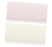 PENIKOKO 600 Piezas Palitos Dobles Aplicador de Cristales y Empujador de Cutícula Precisión para Uñas Naturales y Artificiales