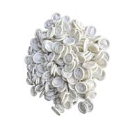 PENIKOKO 630 piezas Protector de Dedos Desechable de Látex Talla Mediana Unidades Antiestático para Manicura Reparación Electrónica y Pintura Flexible y Cómodo para Proteger Cortes y Uñas