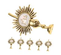 PENIKOKO 6piezas Pin De Chalice Religioso Accesorios De Comunión Símbolo De Fe y Para Comunión