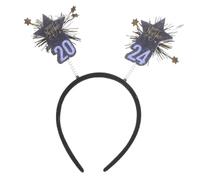 PENIKOKO Año Diadema Fiesta Accesorio Ligero Resistente para Celebraciones Familiares y Amistades