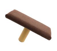 PENIKOKO Banco de Rodillas de Madera para Yoga y Meditación Banco Ergonómico con Cojín para Postura Correcta Compacto y Ligero para Altura Inferior Soporte para Oración y Ejercicios de