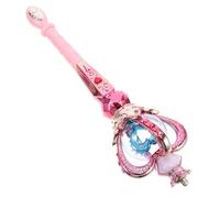 PENIKOKO Barita Mágica De Princesa con De Halloween Varita Iluminada con para Juguete De Luz para Cumpleaños y Representaciones Diseño Giratorio