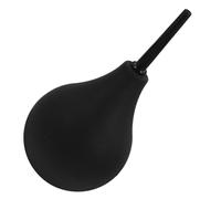 PENIKOKO Bola De Lavado De Oídos Grande 224 Ml Negra, Oídos De Silicona, Soplador De Aire Punta Cónica Suave, Limpieza Segura Para Bebés y Adultos, Uso Médico y Electrónico