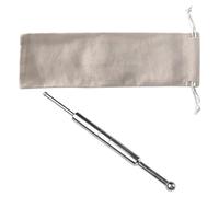 PENIKOKO Bolígrafo de Acupresión de Acero Inoxidable Herramienta Manual para Masaje de Puntos Gatillo de Profundo Ergonomía para Relajación Facial Corporal y Podal Adaptado para Usuarios