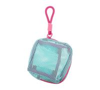 PENIKOKO Bolsa de Maquillaje de Malla Cuadrada Multifuncional para Almacenamiento y Gestión de Cables, Pequeña y Práctica para Uso en Casa y Oficina