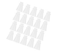 PENIKOKO Boquillas de Plástico para Extintor de Polvo Seco 3 Kg 20 Piezas de Repuesto Boquilla Ancha Portátil para Extintores Domésticos Accesorio Seguro Seguridad contra Incendios