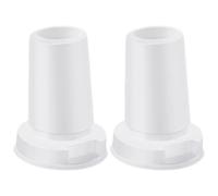 PENIKOKO Boquillas de Silicona Blancas para Botella de Agua Válvulas de Mordida de Repuesto 2 Piezas Accesorio Compatible para Botellas Deportivas Reutilizable y Fácil de Instalar