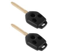 PENIKOKO Carcasa de Llave de Coche de Repuesto para 3 Botones Toy43, Estuche para Llavero de Plástico Resistente, Funda para Llave Compatible, Pack de 2 Unidades para Uso Automotor