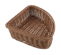 PENIKOKO Cesta Triangular de Esquina 节日特色趋势 产品配件 时间年份季节 para Almacenamiento Capacidad Fuerte y Diseño Estable , Hecha de Plástico y Metal , Adecuado para Armario y Cocina Moderna