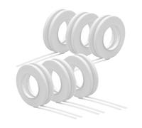 PENIKOKO Cinta Adhesiva para Pestañas de Tela No Tejida de Color Claro, Autoadhesiva y Resistente al Desgarro, 30 Rollos para Salones de Maquillaje y Protección Cutánea