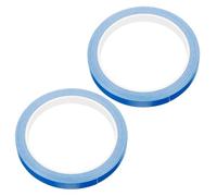 PENIKOKO Cinta Protectora para Cantos de Palas de Tenis de Mesa Azul 10 M de Largo X 1 CM de Ancho 2 Piezas Accesorio Autoadhesivo para Proteger Bordes y Prolongar Vida Útil Compatible