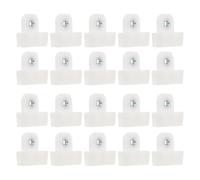 PENIKOKO Clips de Retención para Vidrio de Coche 50 Unidades Soporte de Seguridad para Elevador de Ventanas Clip de Regulador de Plástico para Puertas y Ventanas de Automóvil Kit