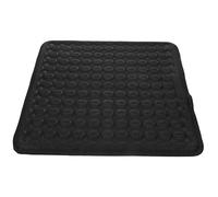 PENIKOKO Cojín Asiento para Coche y Silla Almohadilla Refrescante Antideslizante y Portátil para Verano Color Negro Mediano