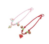 PENIKOKO Collar de Cuentas para Perros y Gatos Pequeños Ajustable Artesanal para Paseos y Fotos