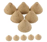 PENIKOKO Conos De Moxa Natural 20 Piezas, Espesar Pilar De Moxibustión Sin Humo, Caja Portátil, Moxa Tradicional Para Masaje y Terapia En Hogar y Viajes, Equipo Orgánico Para Cuidado Familiar